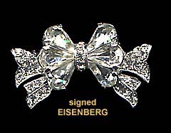 c. 1950's EISENBERG Bow Pin