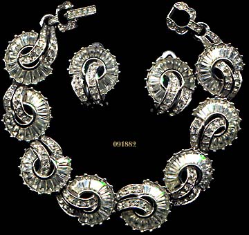 Pennino Bracelet and Earrings