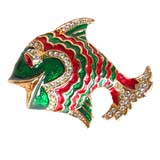 Andre Marceau fish pin