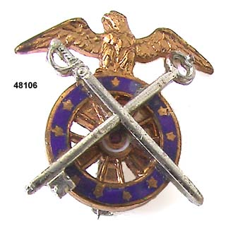 c. 1940's Army Quartermaster Corps Insignia Pin