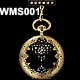 Charles Flicien Tissot 18 Karat Rose Gold & Rose Cut Diamond Enameled Pocket Watch circa 1855